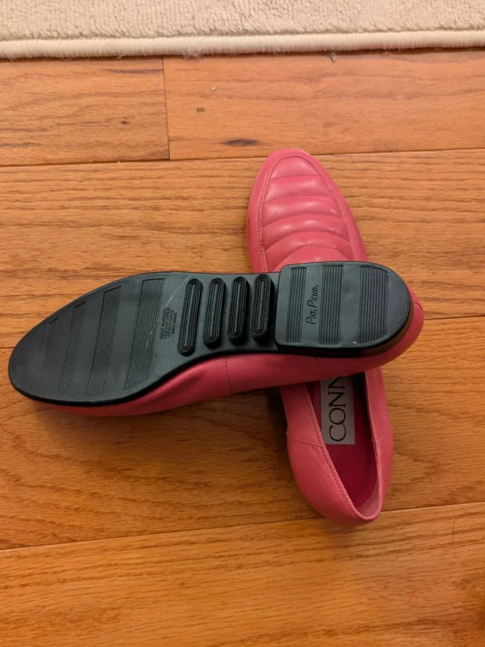 Hot Pink Slip On Flats​​​/Loafers  Size 7 - Picture 4 of 6